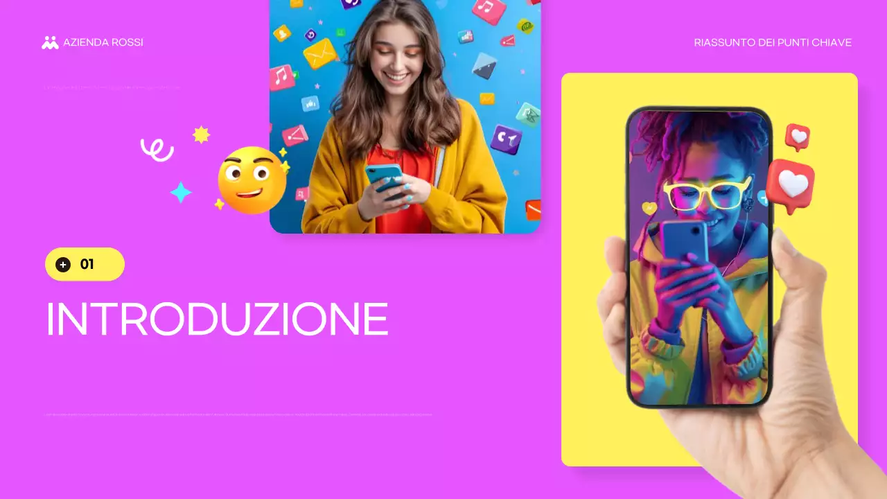 relazione sul marketing moderno nero