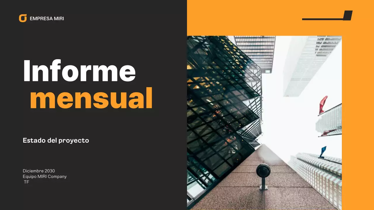 informe sobre la empresa moderna orange