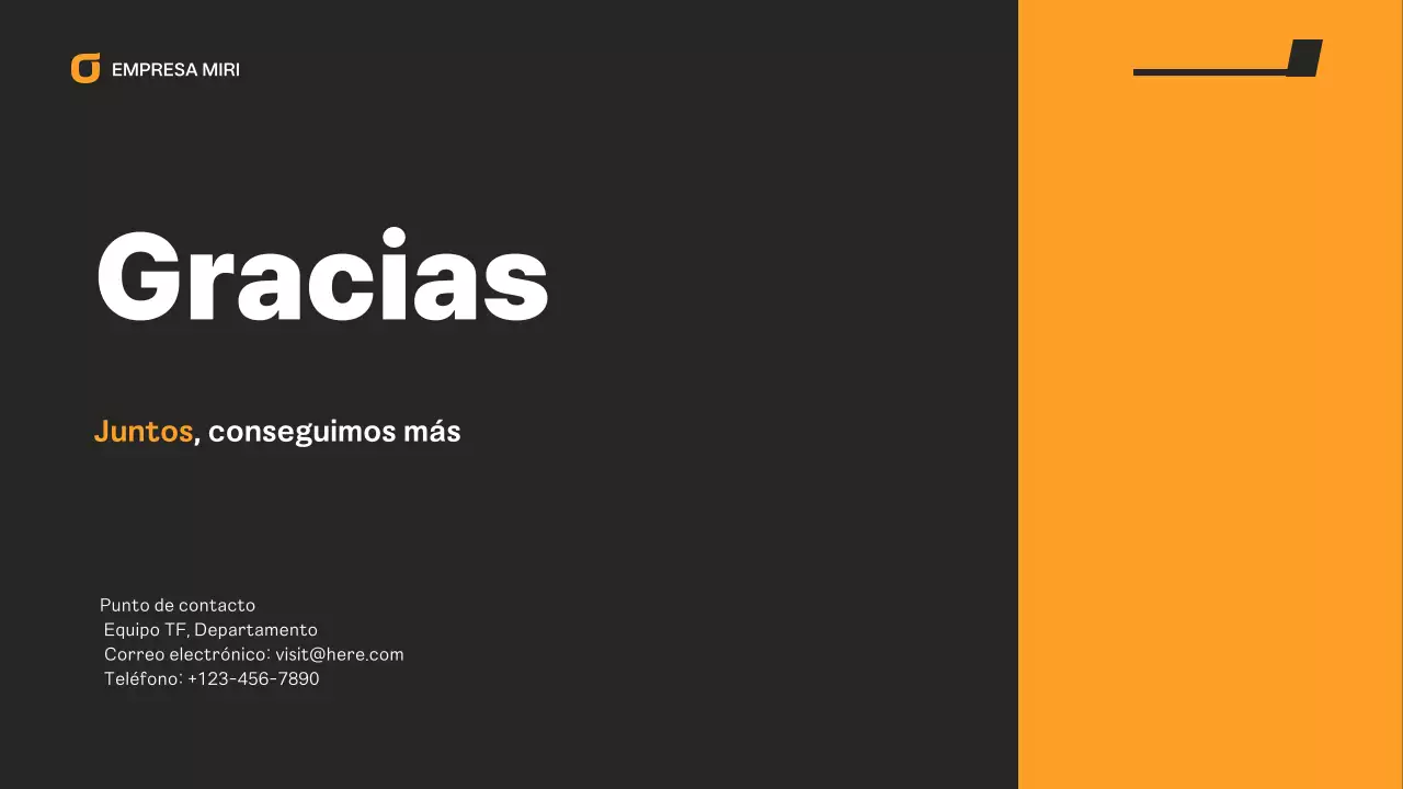 informe sobre la empresa moderna orange