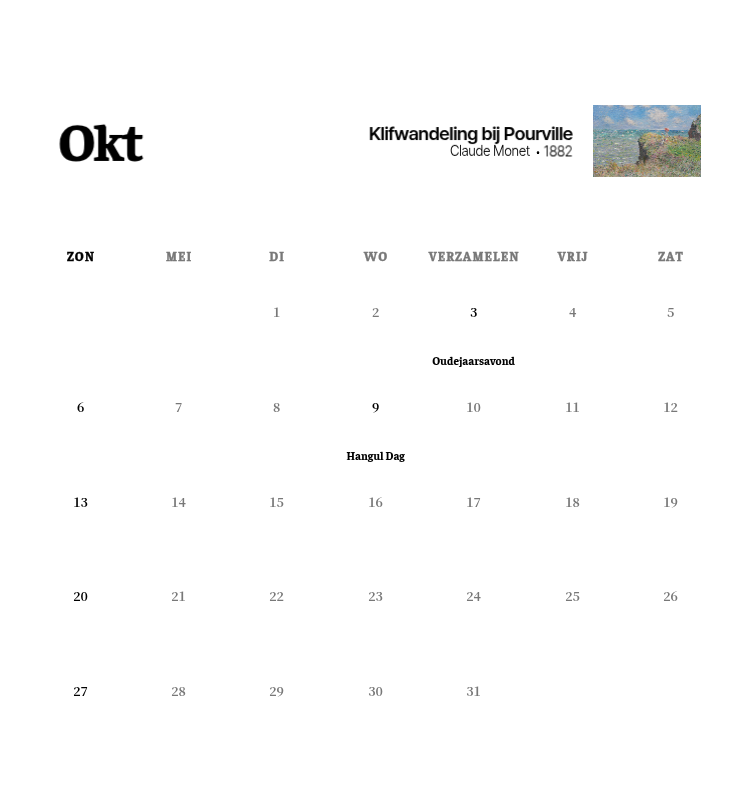 Een eenvoudig, klassiek meesterwerk in zwart en grijs