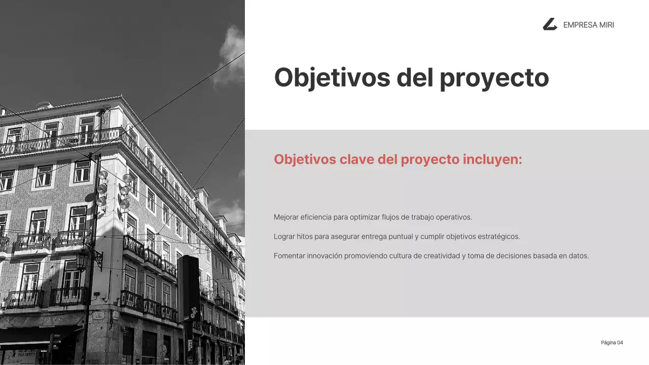 informe sobre la empresa moderna negra