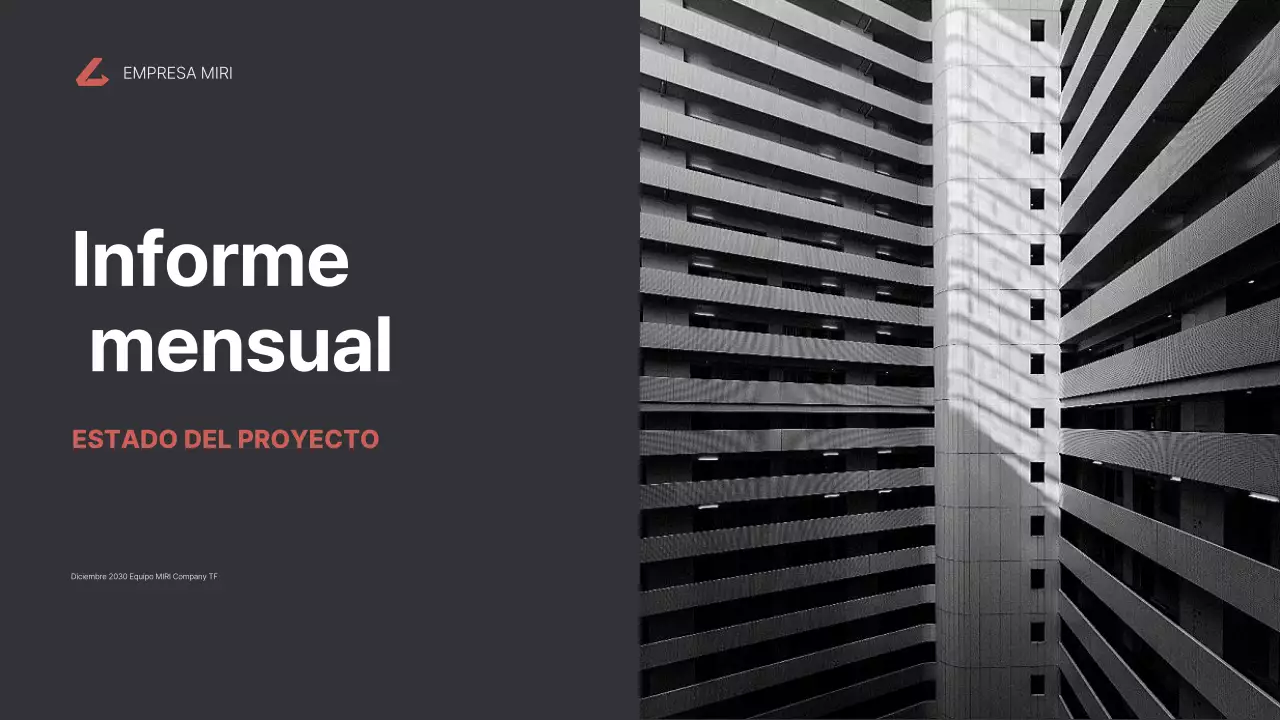 informe sobre la empresa moderna negra