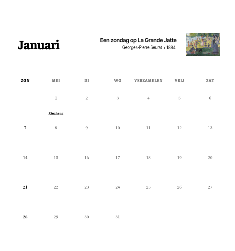 Een eenvoudig, klassiek meesterwerk in zwart en grijs