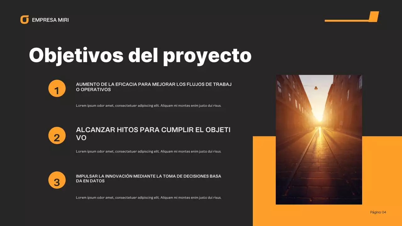 informe sobre la empresa moderna orange