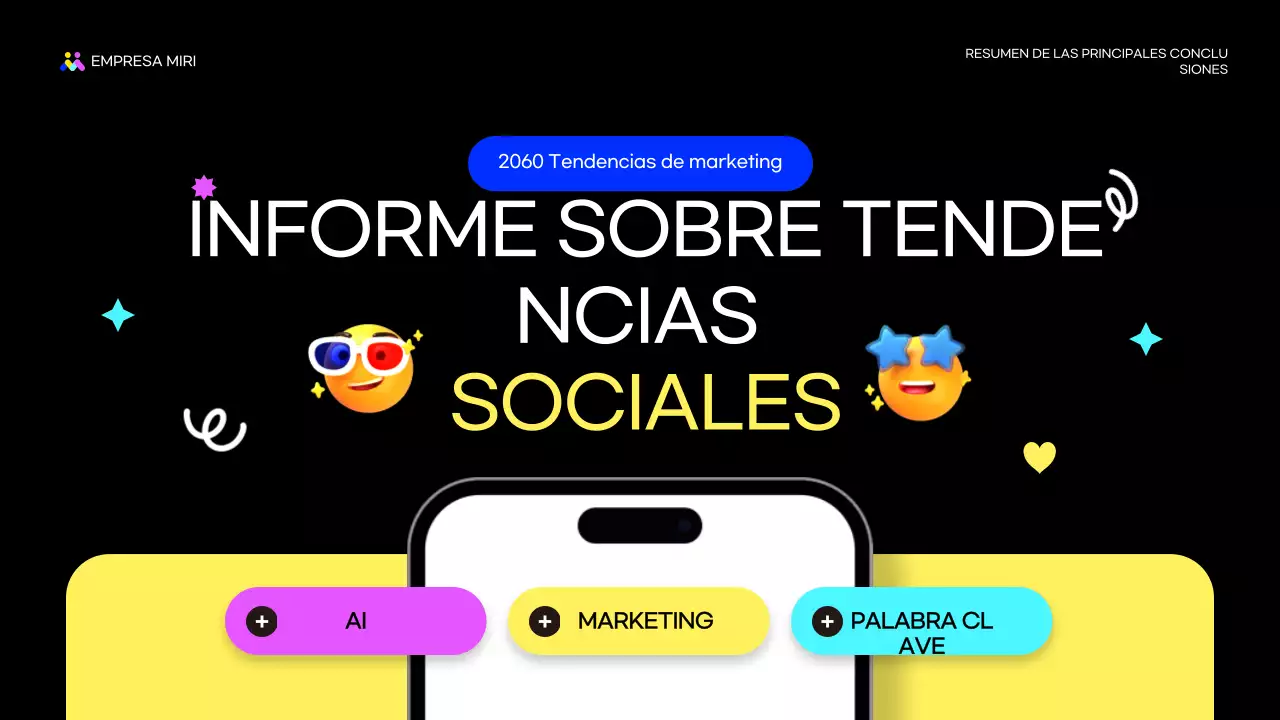 black modern marketing report