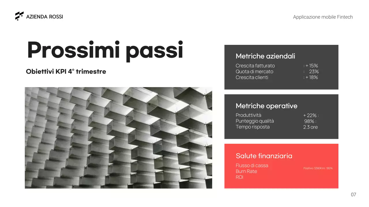 rapporto d'affari geometrico nero