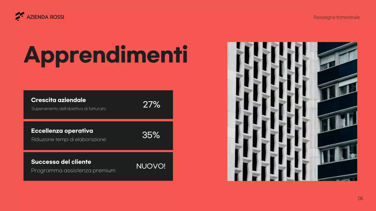 rapporto d'affari geometrico nero
