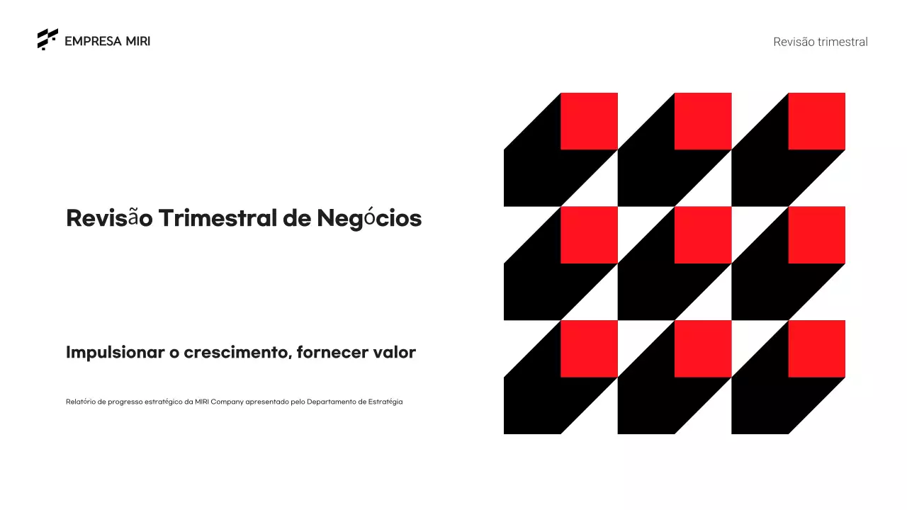 relatório de atividade geométrico preto