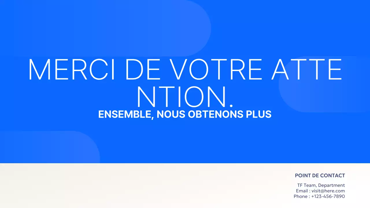 blue modern business report