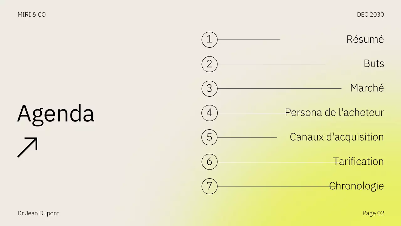 Beige Yellow Go To Market Strategy Business Plan Presentation