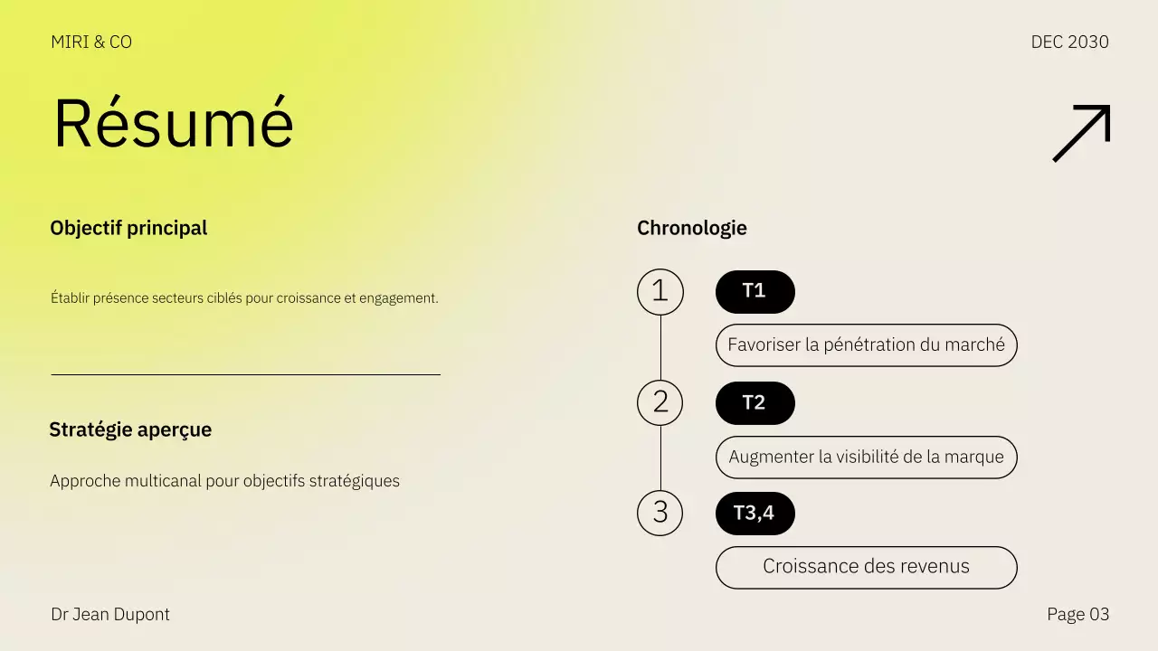 Beige Yellow Go To Market Strategy Business Plan Presentation