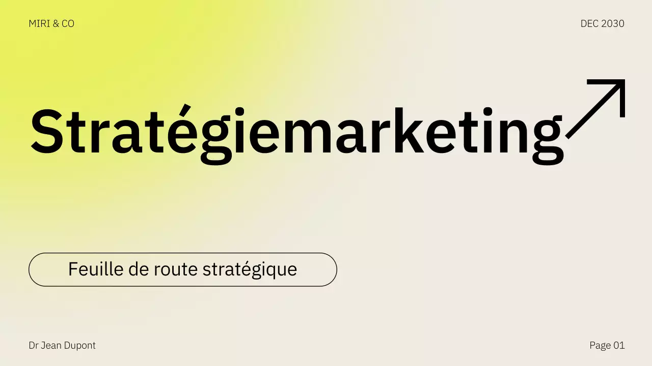 Beige Yellow Go To Market Strategy Business Plan Presentation