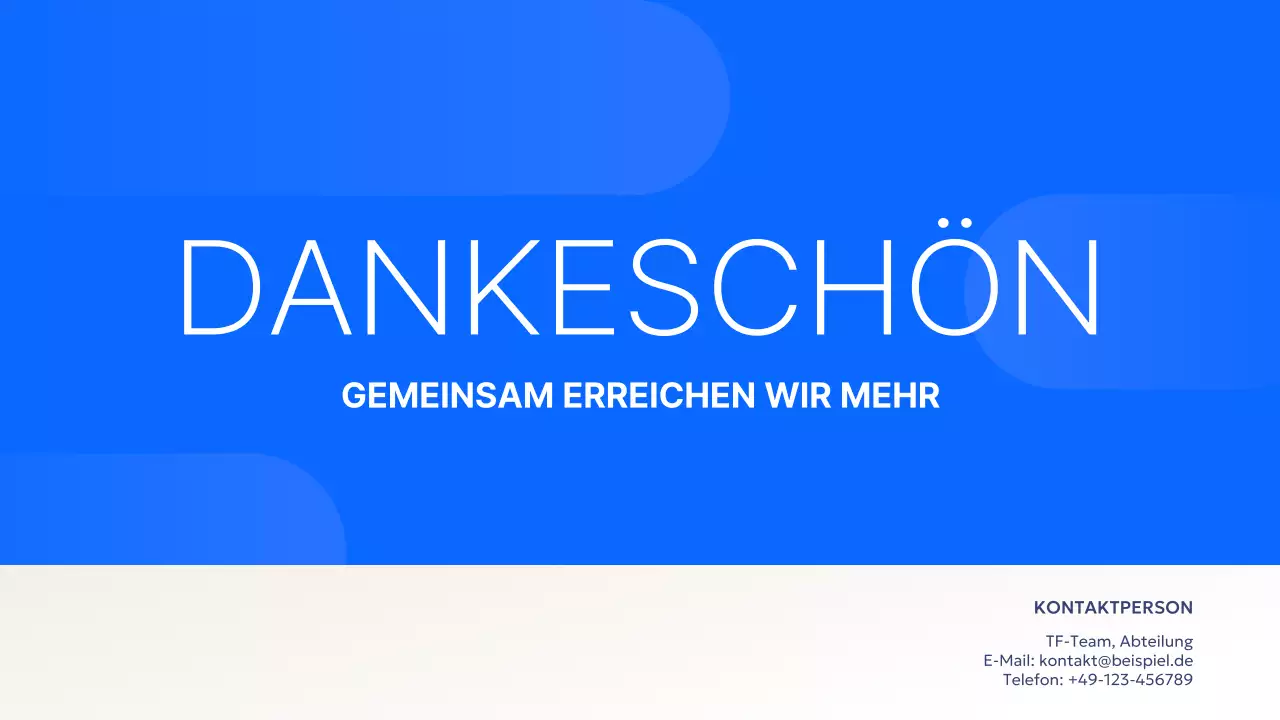 blue modern business report