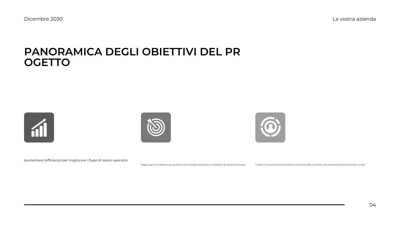 relazione d'affari minimalista grigia