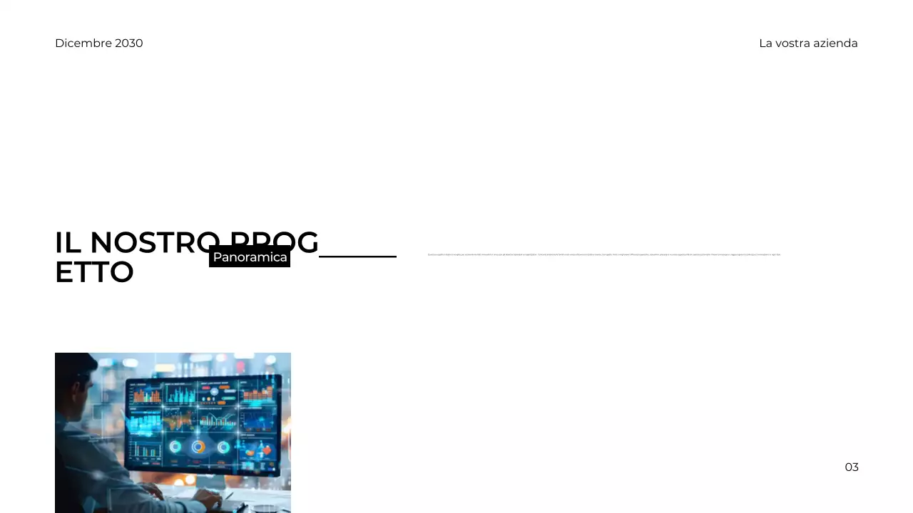 relazione d'affari minimalista grigia