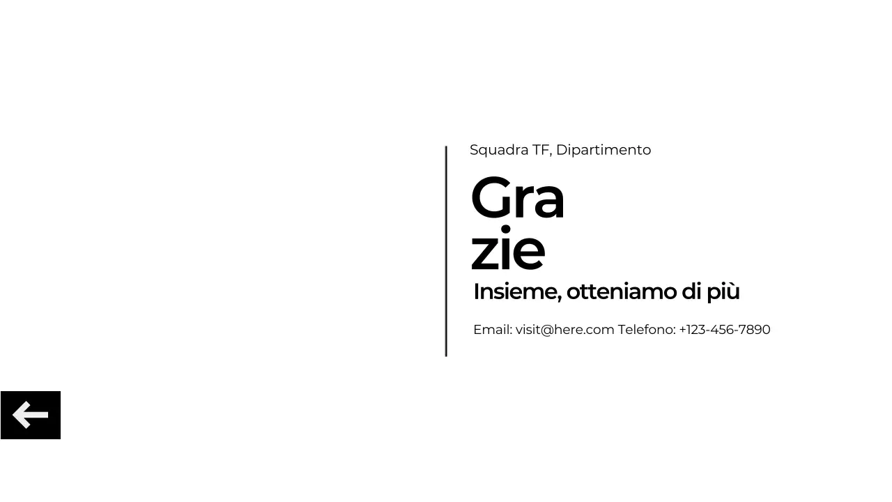 relazione d'affari minimalista grigia