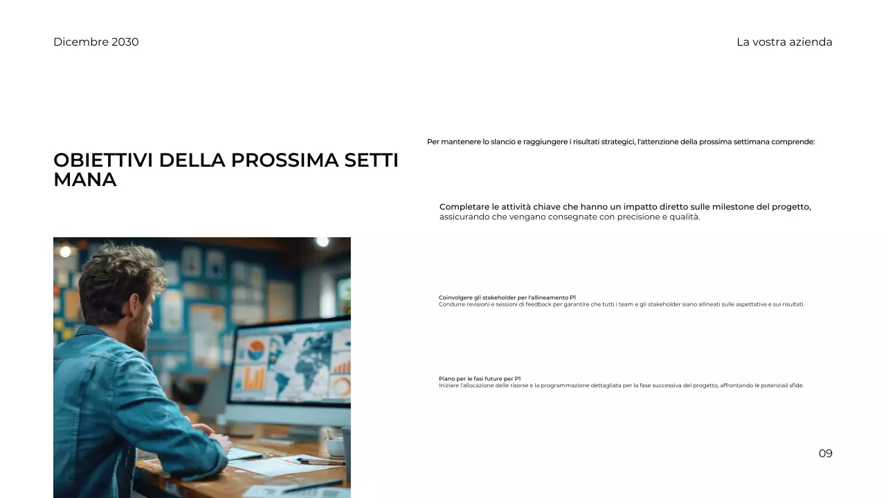 relazione d'affari minimalista grigia