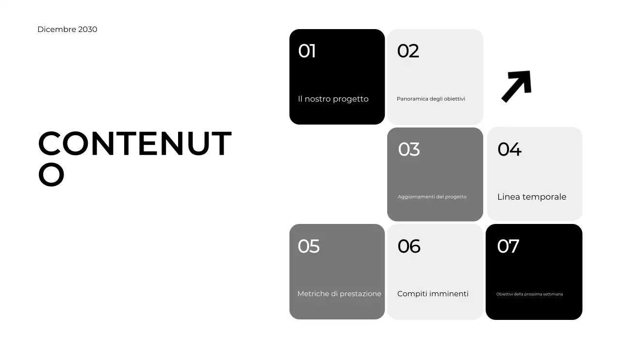 relazione d'affari minimalista grigia