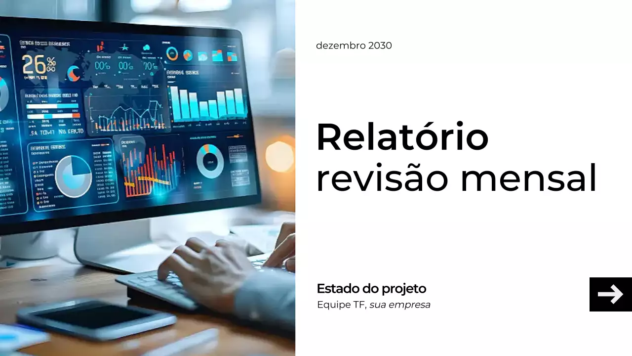 relatório de atividade minimalista cinzento