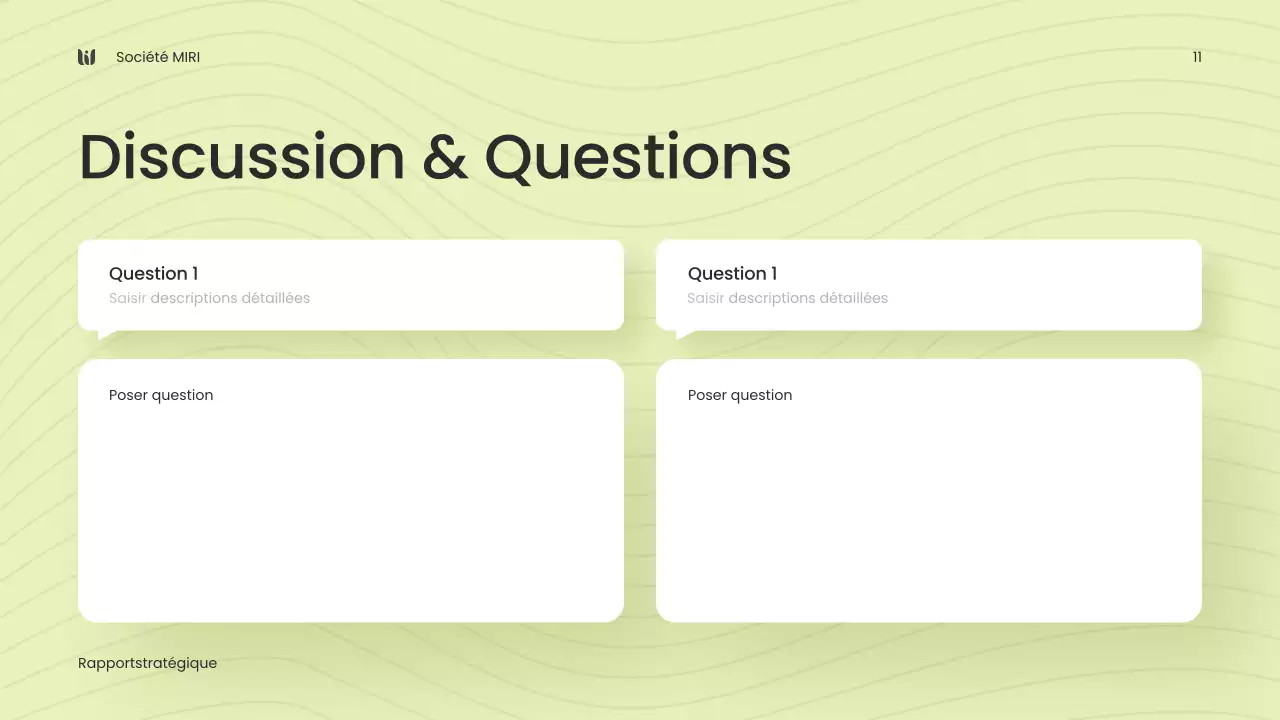 rapport sur les entreprises modernes et vertes