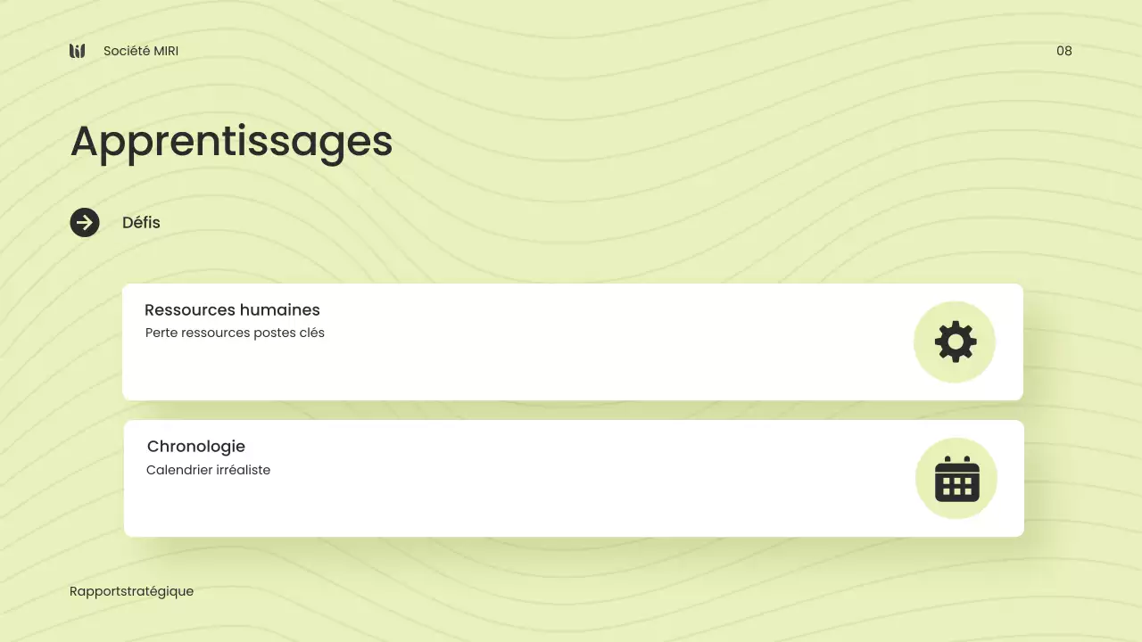 rapport sur les entreprises modernes et vertes