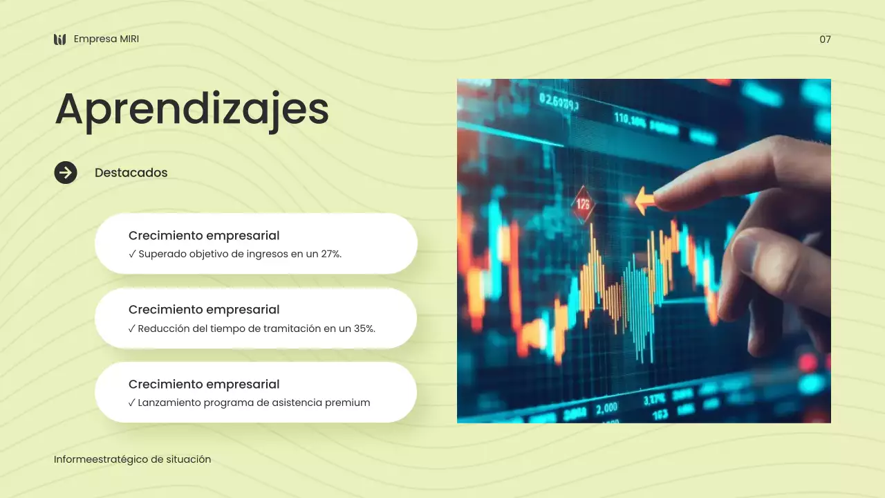 informe sobre la empresa moderna y ecológica