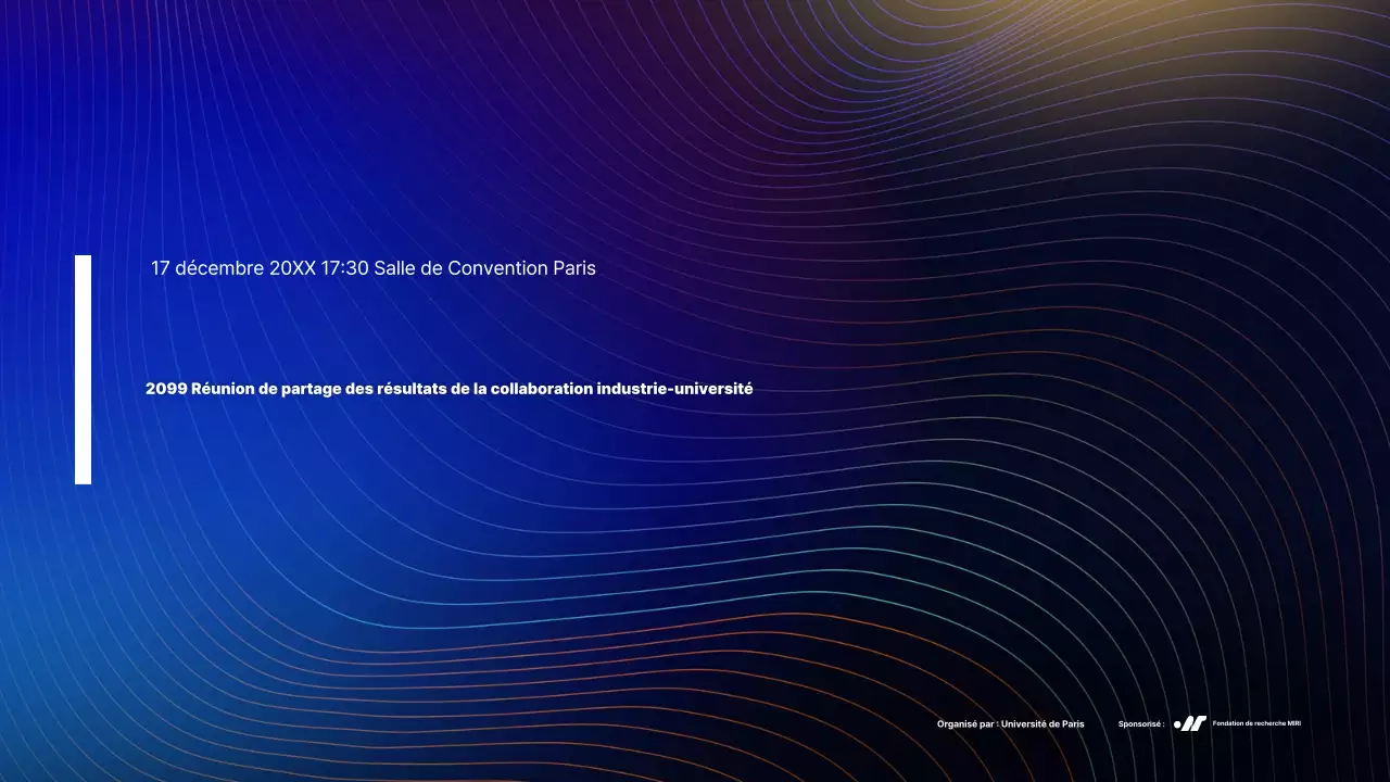 À propos de la conférence "Blue Modern