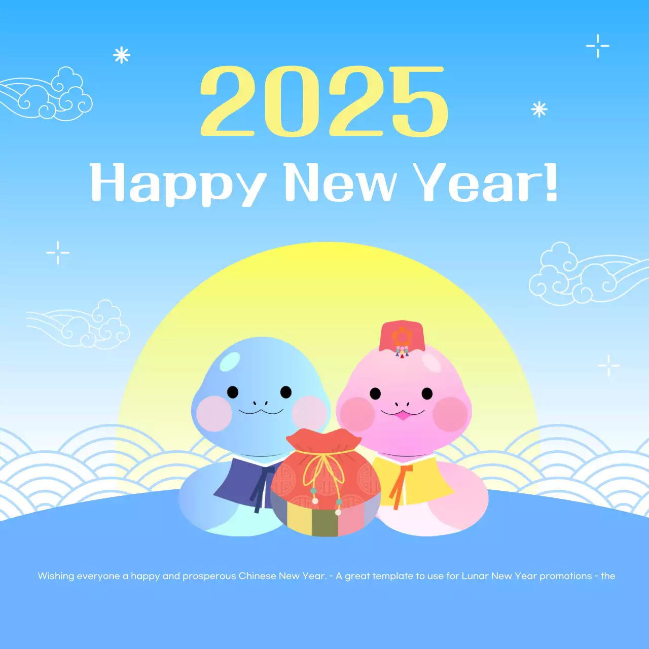 Khuyến mãi năm mới Pink Trendy Instagram Carousel