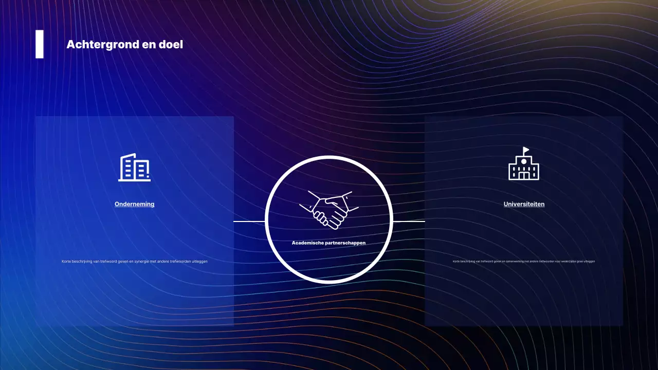 Over de conferentie Blue Modern