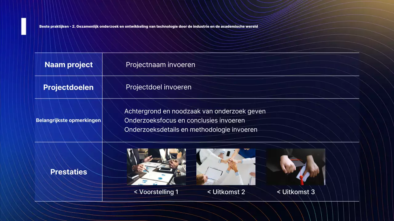 Over de conferentie Blue Modern