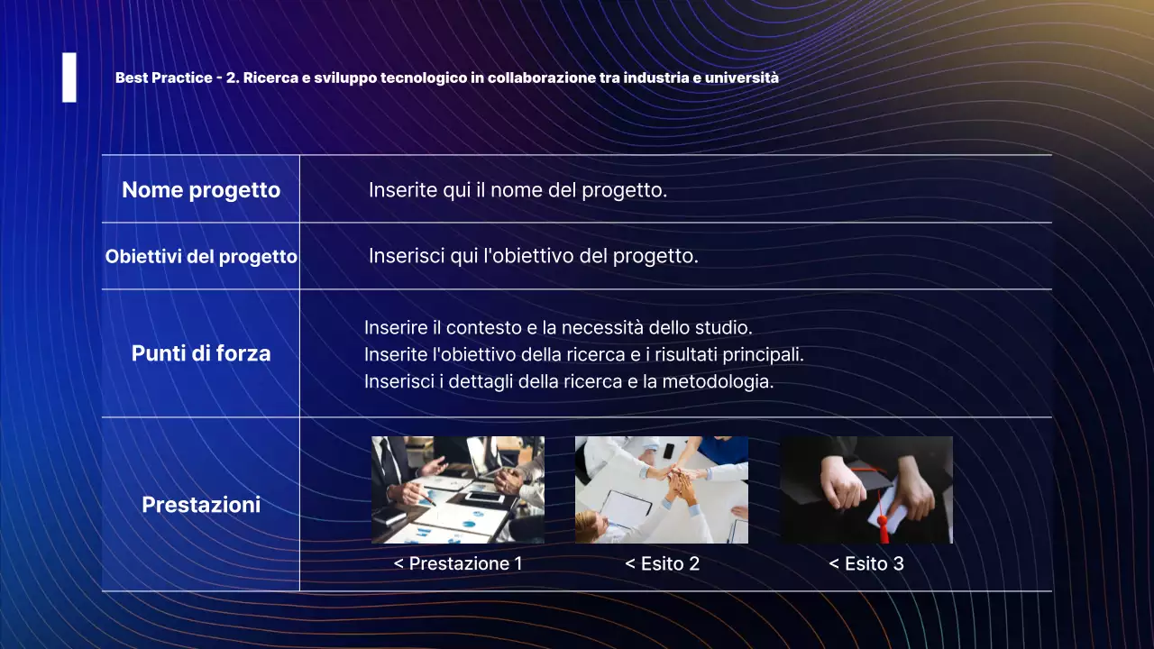 Informazioni sulla Conferenza Blue Modern