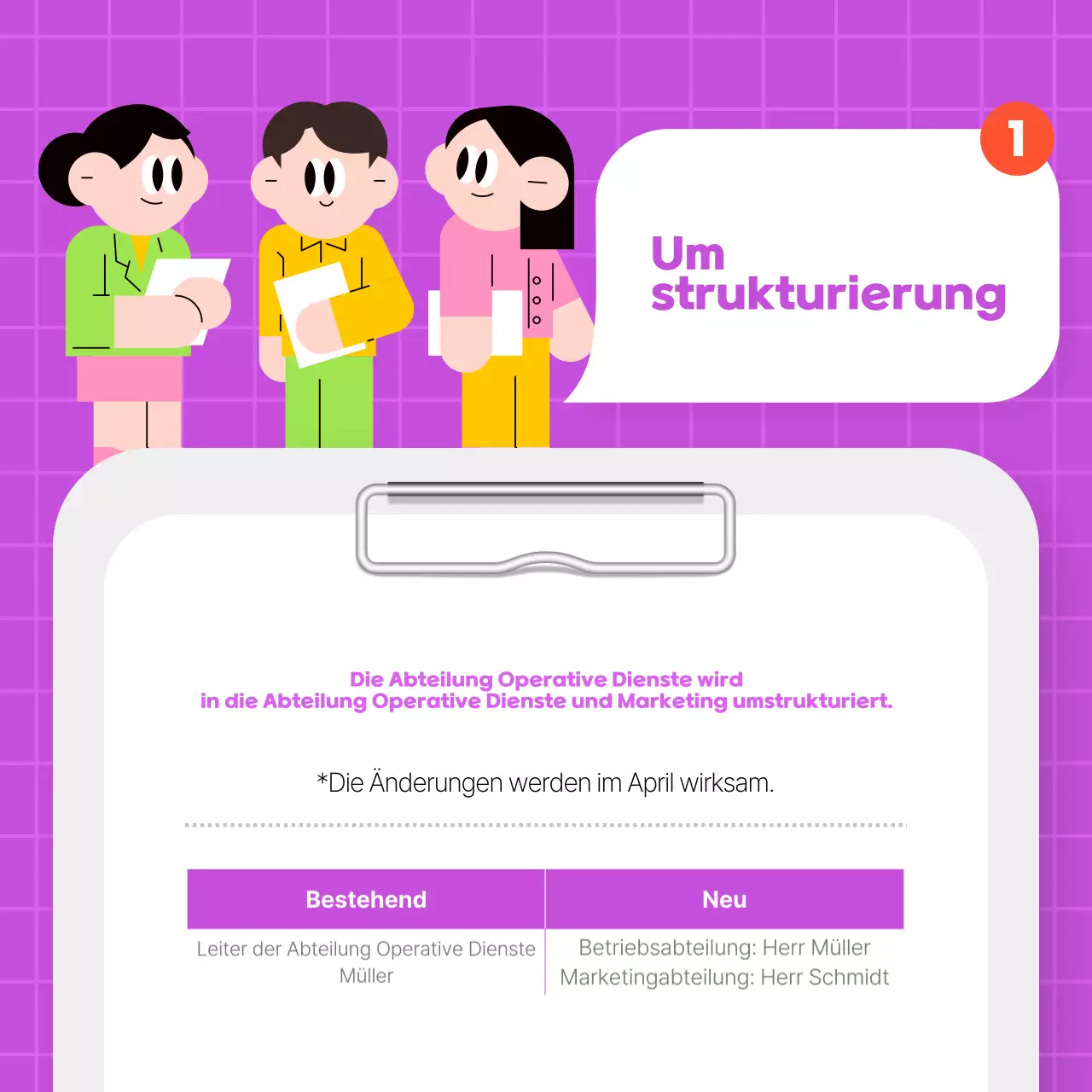 Blaue moderne Ankündigungen