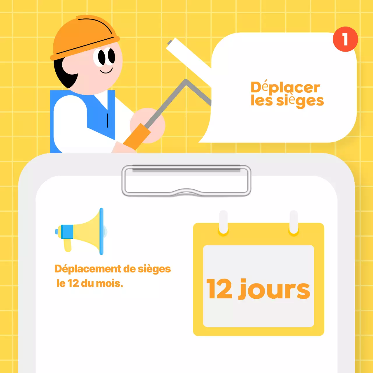 Annonces modernes bleues