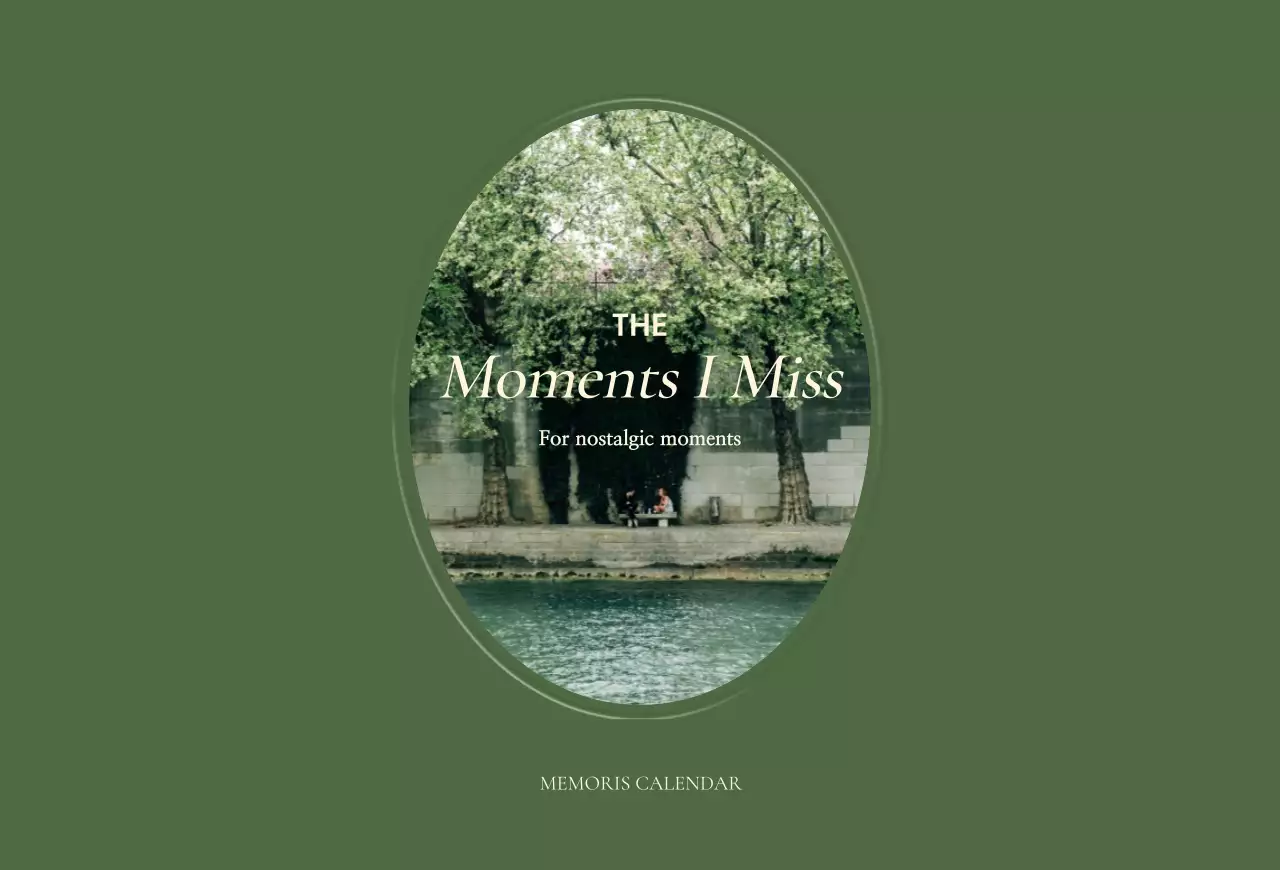 Kalender Buku Harian Antik Khaki