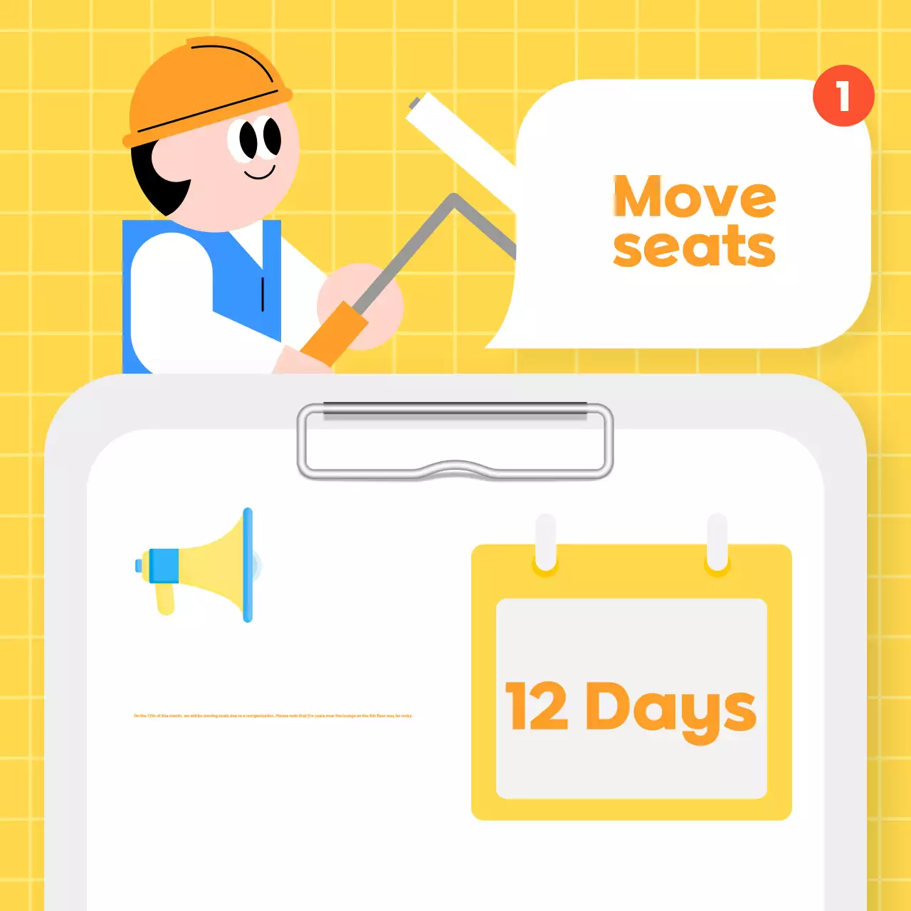 Anúncio Interno Minimal Azul Notícias Instagram Carrossel