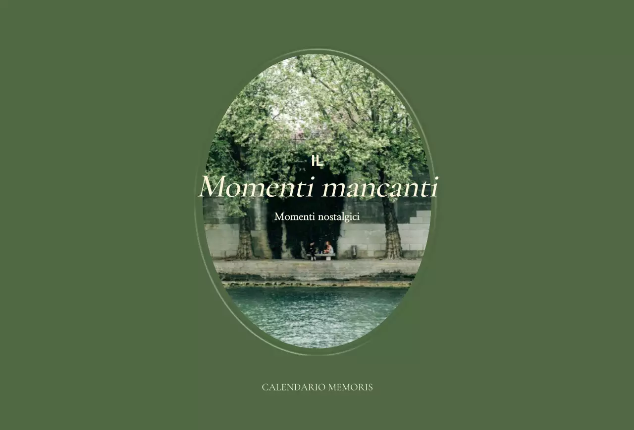 Agenda calendario vintage Khaki