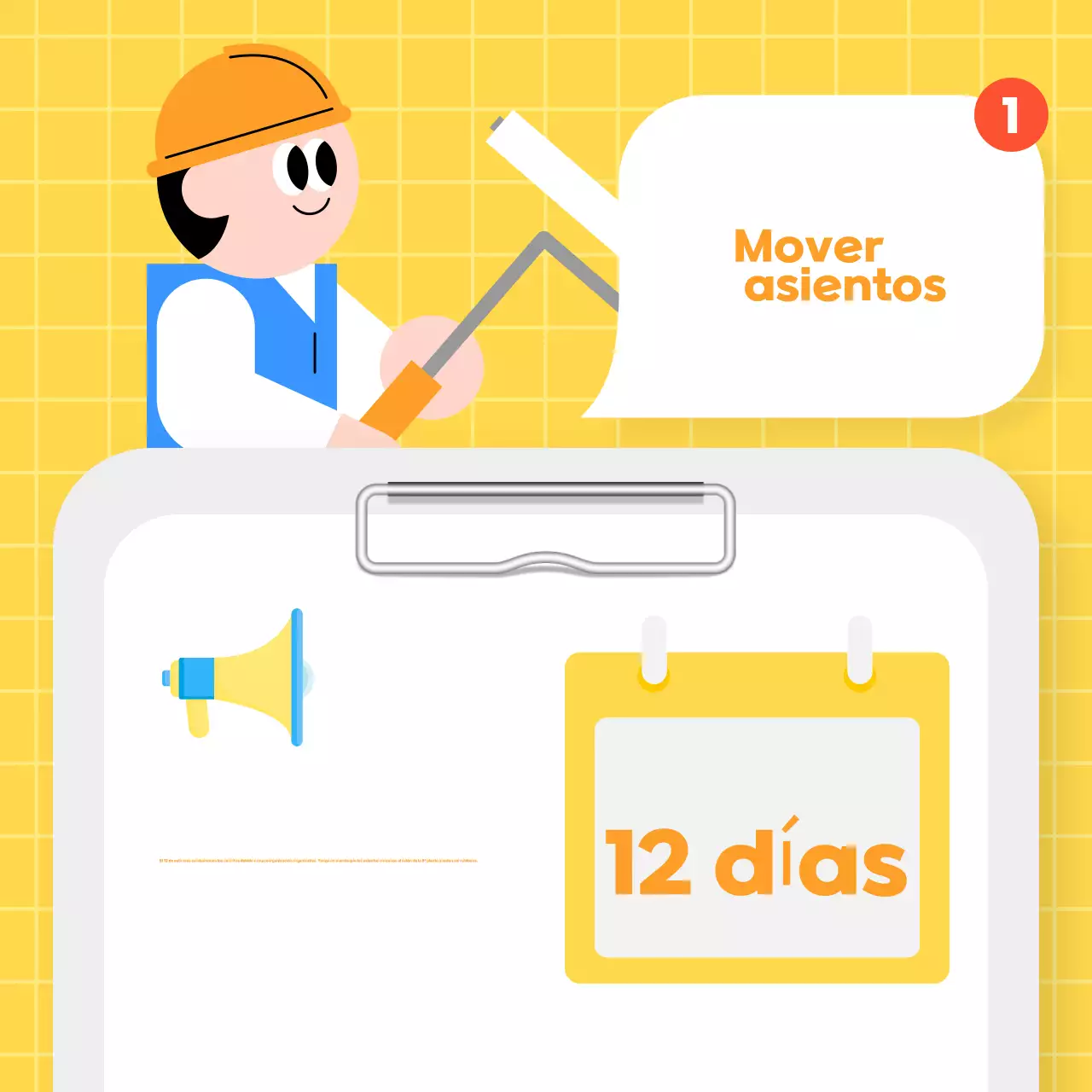 Anuncios modernos azules