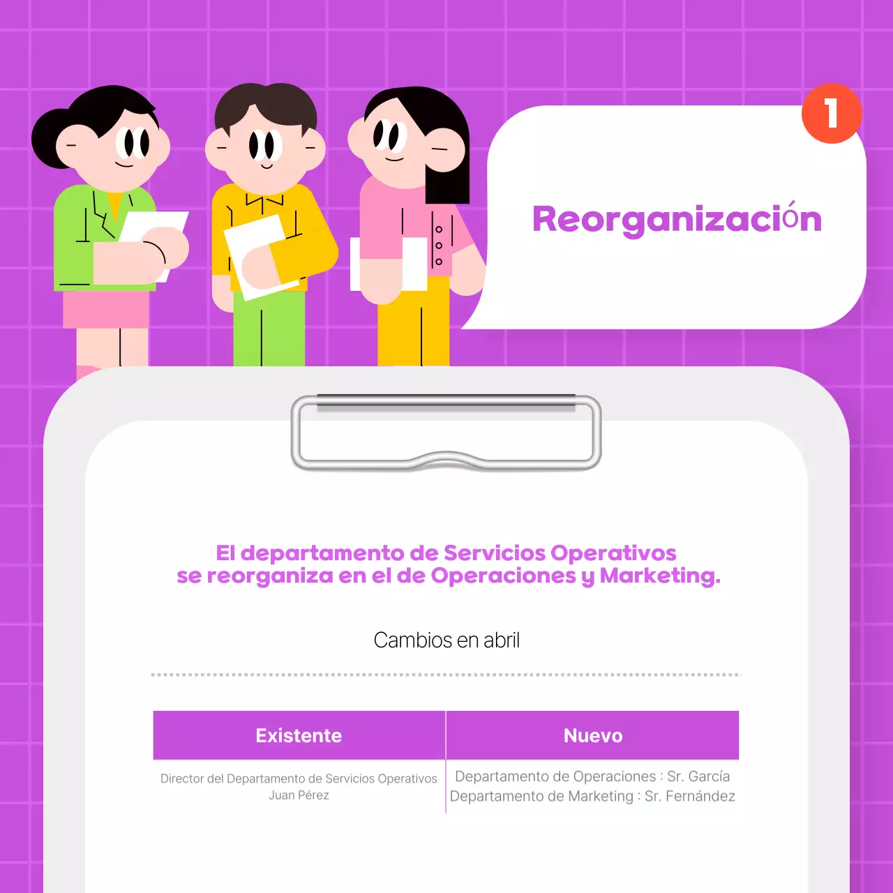 Anuncios modernos azules