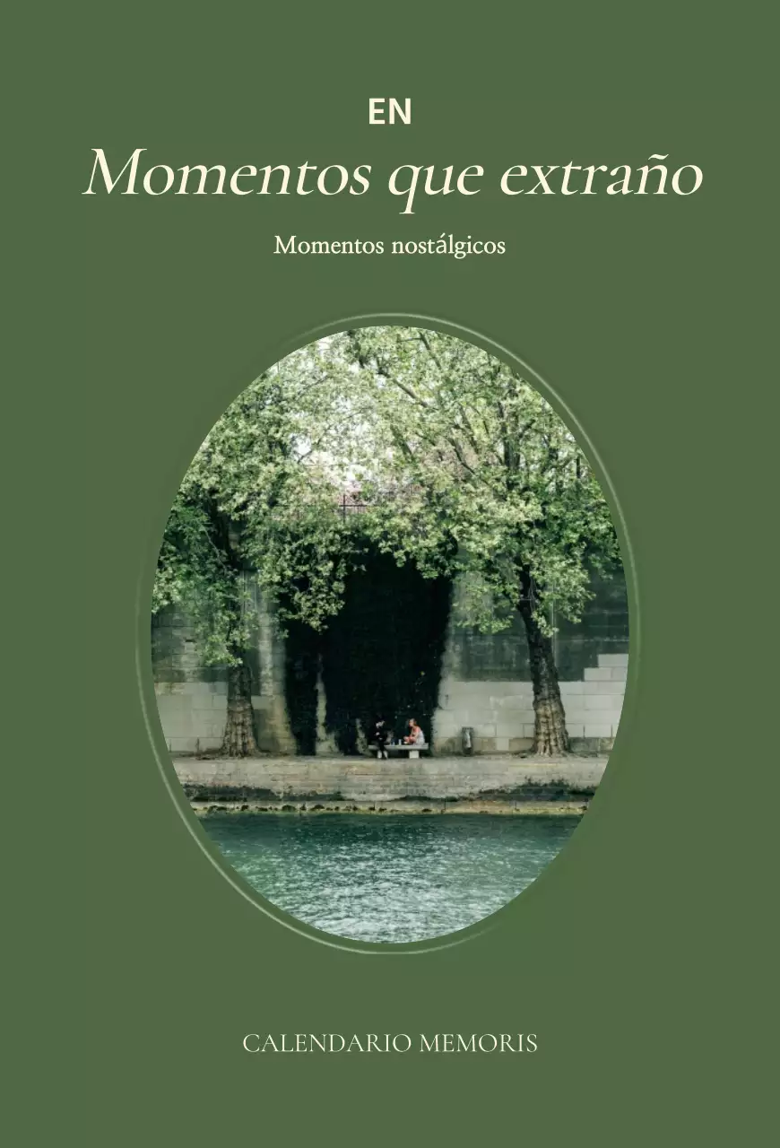 Calendario Khaki Vintage