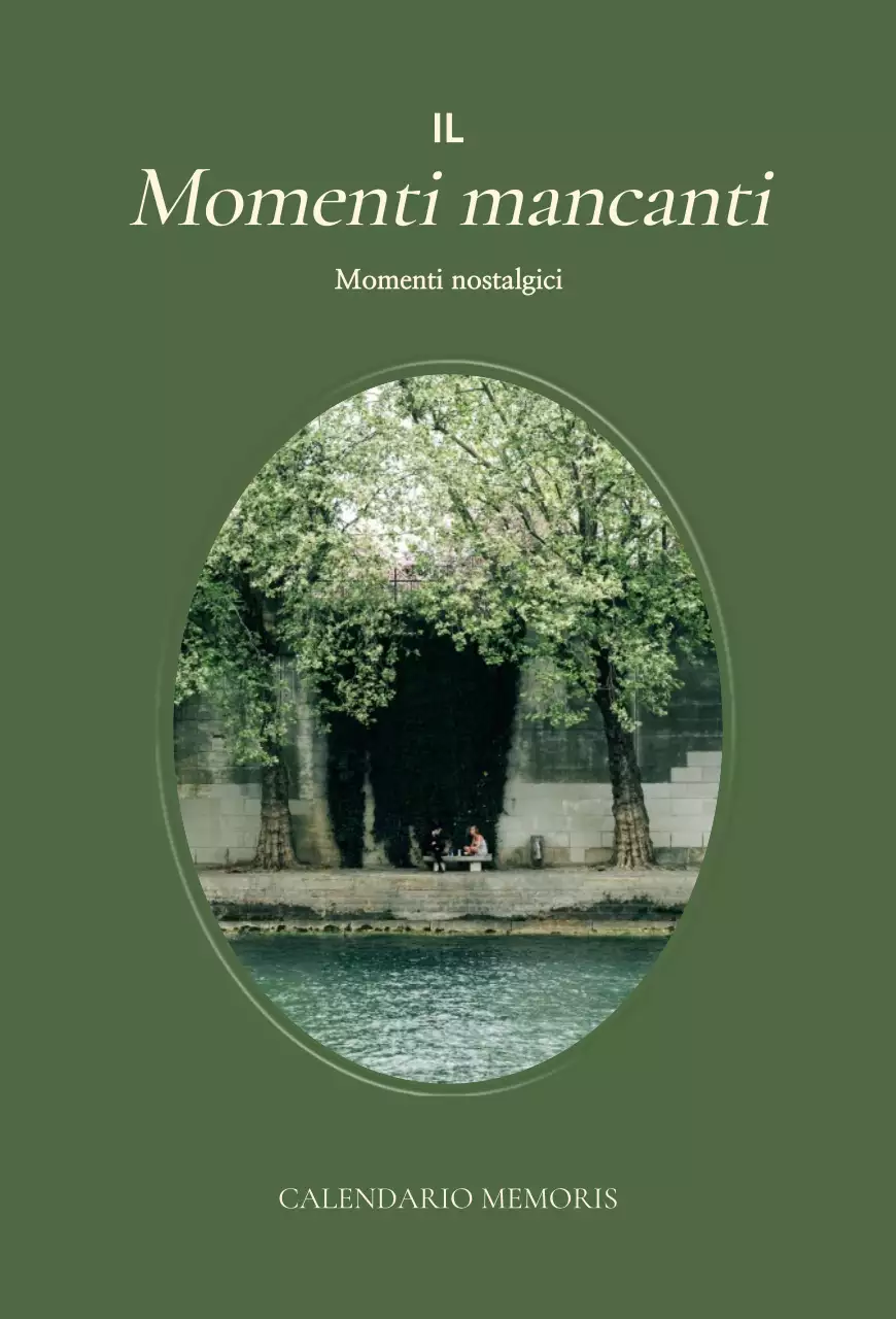 Agenda calendario vintage Khaki