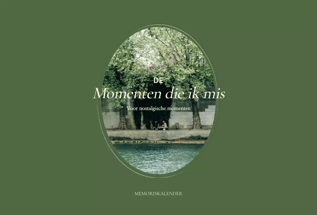 Khaki Vintage Kalender