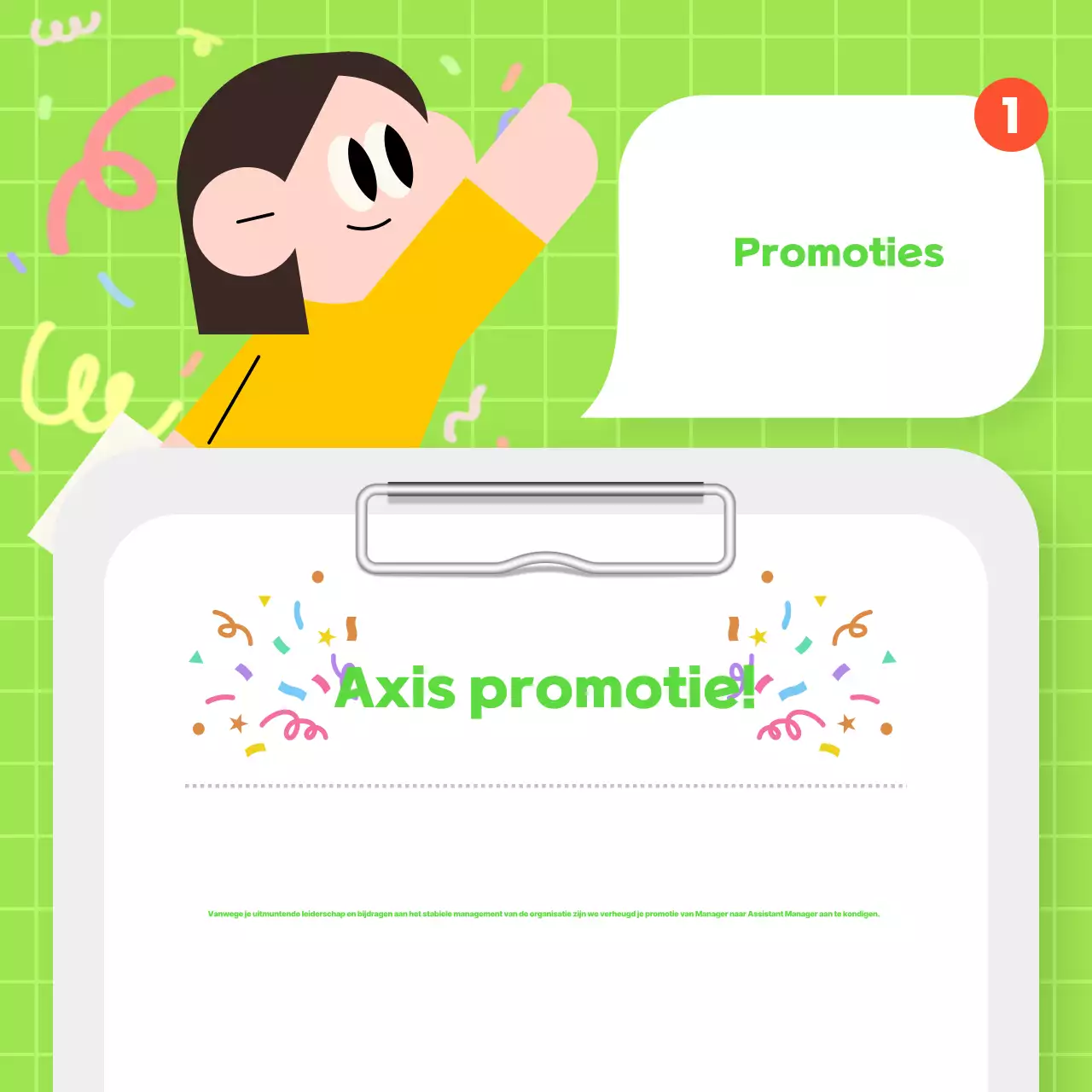 Blauwe moderne aankondigingen