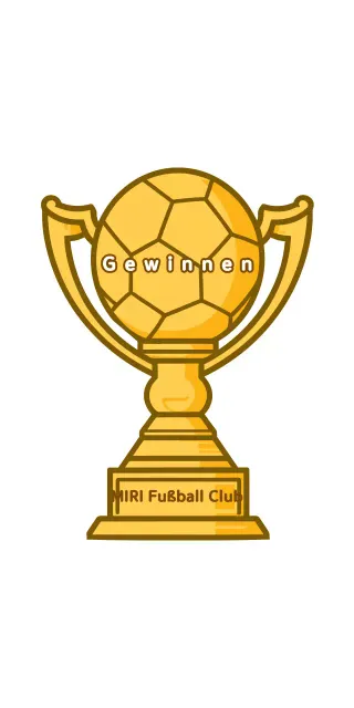 Gold Einfache Sportplakette