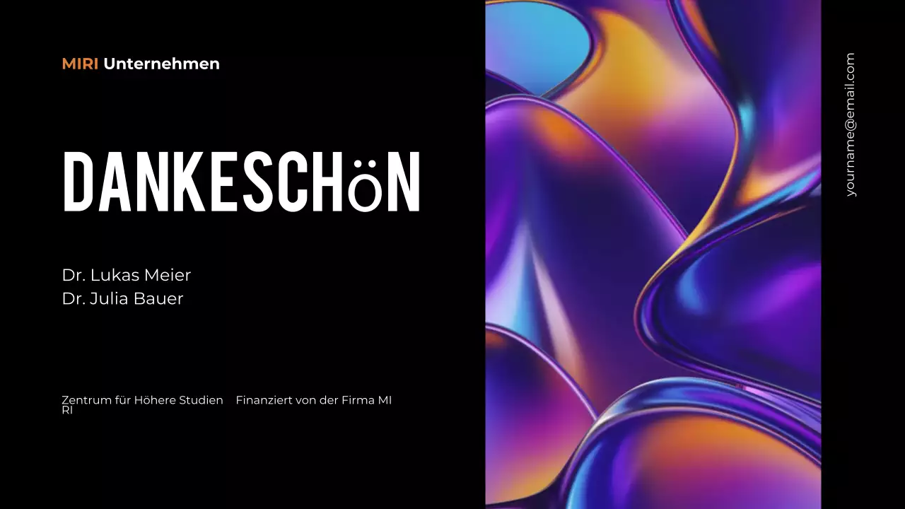 lila abstrakte Konferenzpräsentation