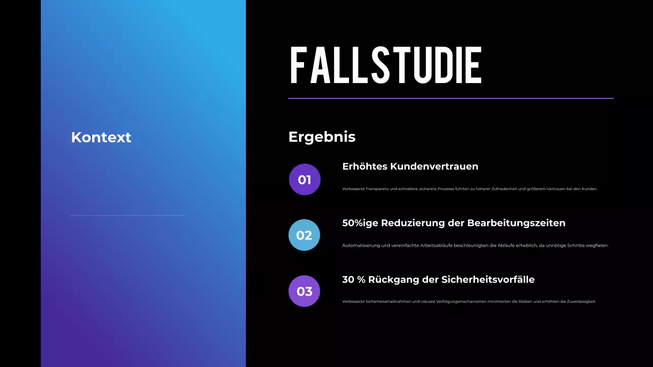 lila abstrakte Konferenzpräsentation