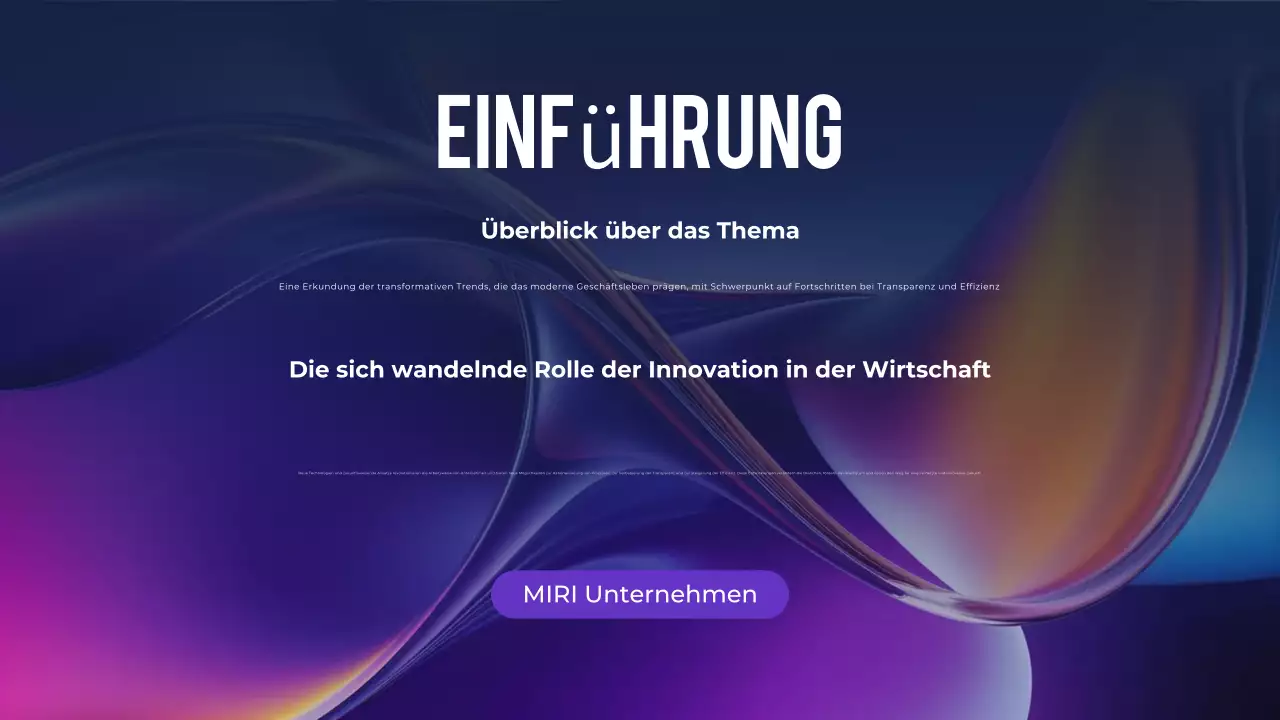 lila abstrakte Konferenzpräsentation