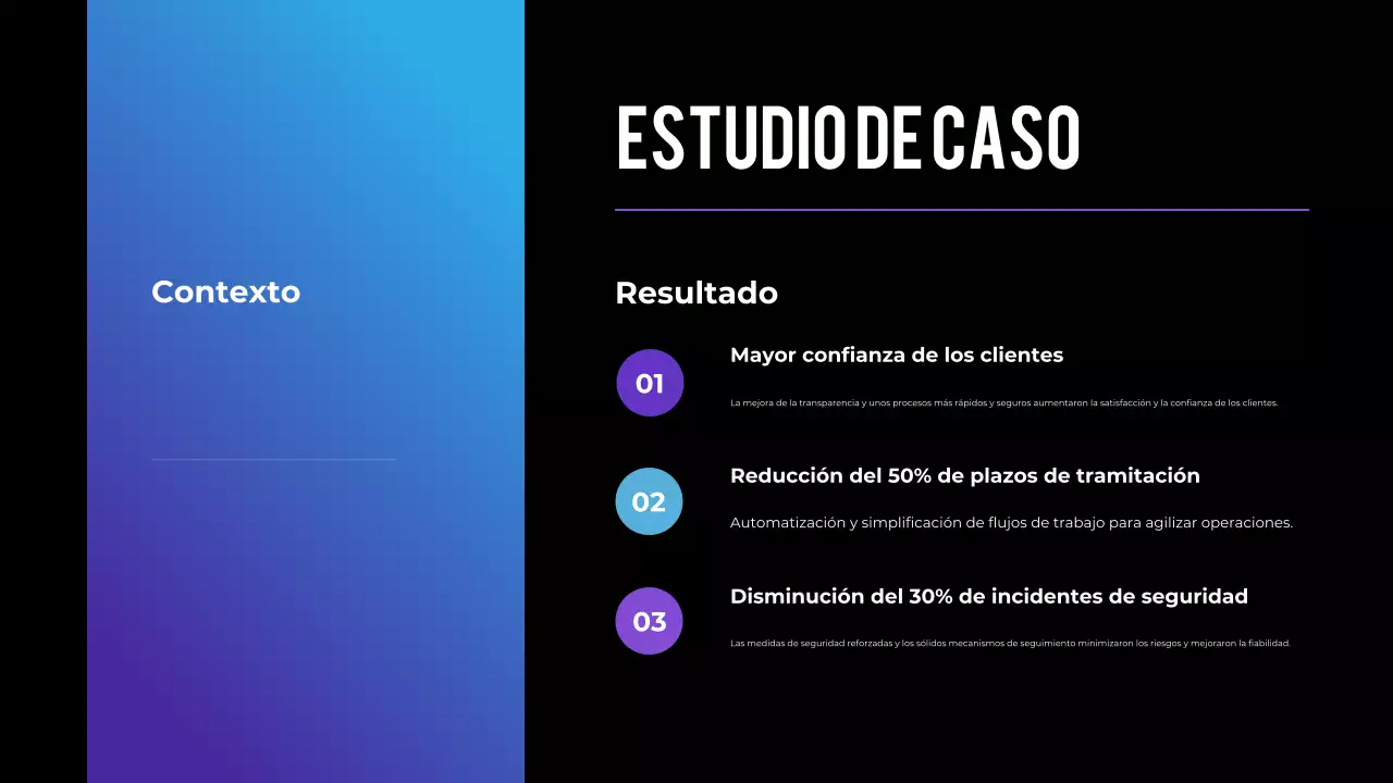 resumen púrpura presentación conferencia