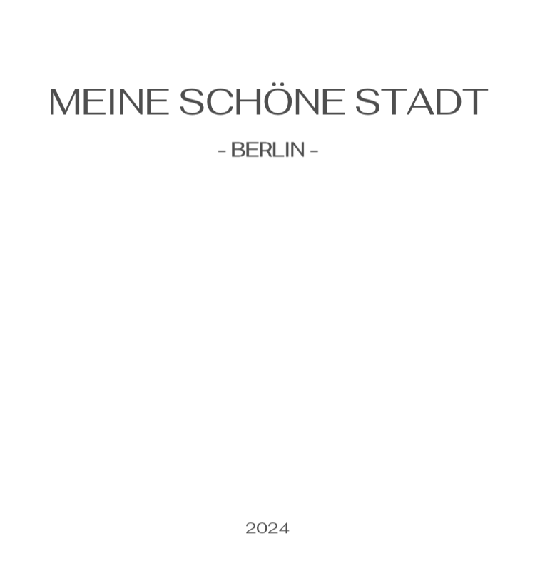 Ein Fotokalender mit klarem, urbanem Charakter