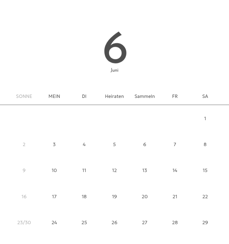 Ein Fotokalender mit klarem, urbanem Charakter