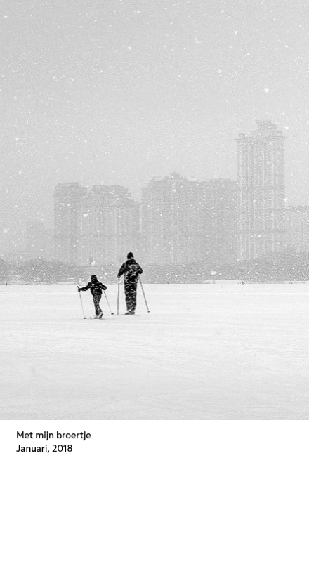 Een fotokalender met een strakke, stedelijke uitstraling